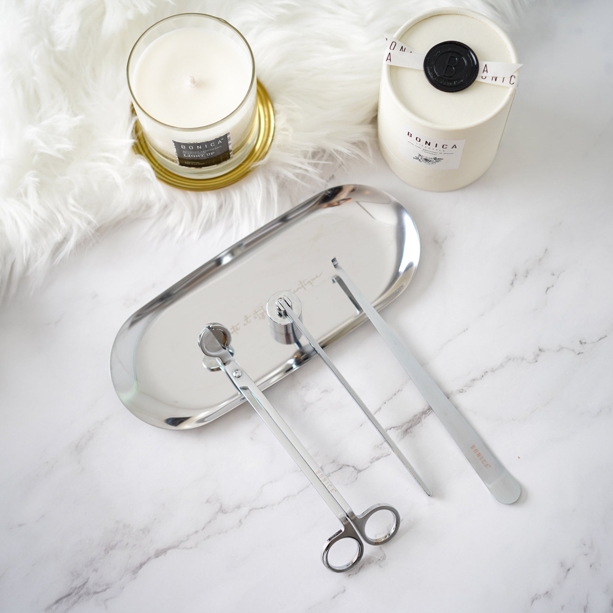 Candle Care Kit • Silver